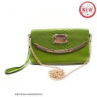 michael kors snake-reliëf klein groen crossbody zakken Portemonnee Kopen q5cei157